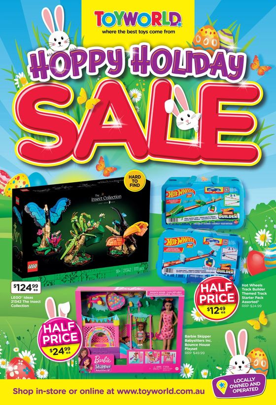 Toyworld catalogue in Moonee Valley VIC | Hoppy Holiday Sale | 20/03/2024 - 07/04/2024