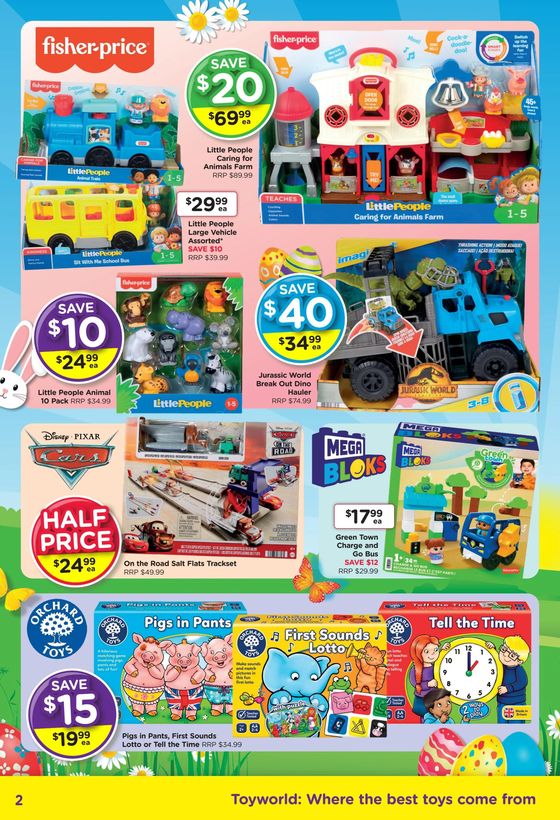 Toyworld catalogue in Murray Bridge SA | Hoppy Holiday Sale | 20/03/2024 - 07/04/2024