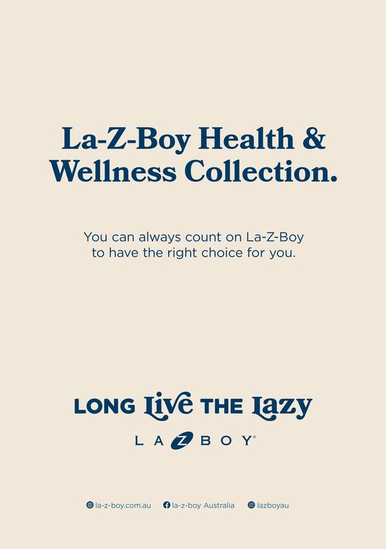 La Z Boy catalogue in Cowra NSW | You've Earned Your Right To Relax | 18/03/2024 - 31/05/2024