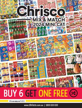 Chrisco catalogue | The Mix & Match Mini Catalogue | 18/03/2024 - 31/12/2024