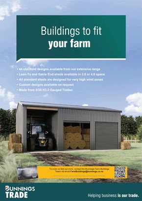 Bunnings Warehouse catalogue in Tweed Heads NSW | Buildings To Fit Your Farm | 20/03/2024 - 03/04/2024