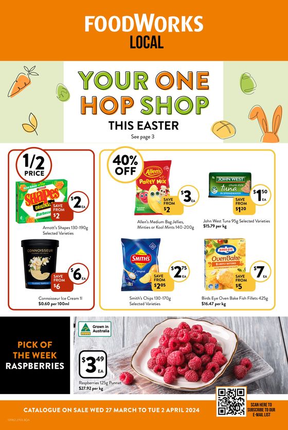 Foodworks catalogue in Townsville QLD | Picks Of The Week | 27/03/2024 - 02/04/2024