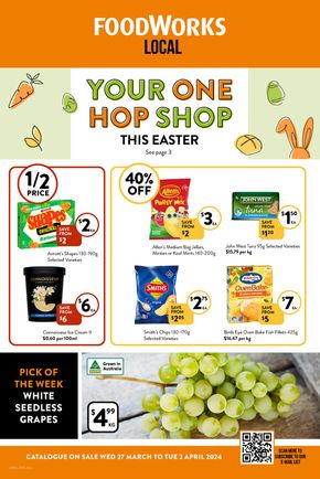 Foodworks catalogue in Gawler SA | Picks Of The Week | 27/03/2024 - 02/04/2024