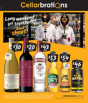 Cellarbrations catalogue in Roma QLD | Good Value Booze, For The Long Weekend 25/03 | 25/03/2024 - 07/04/2024