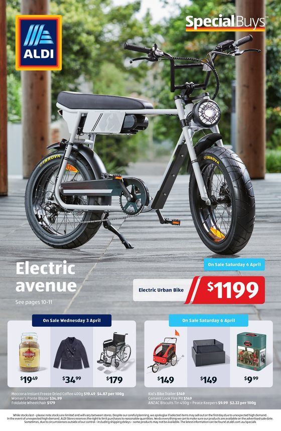ALDI catalogue in Griffith NSW | ALDI Special Buys | 03/04/2024 - 09/04/2024