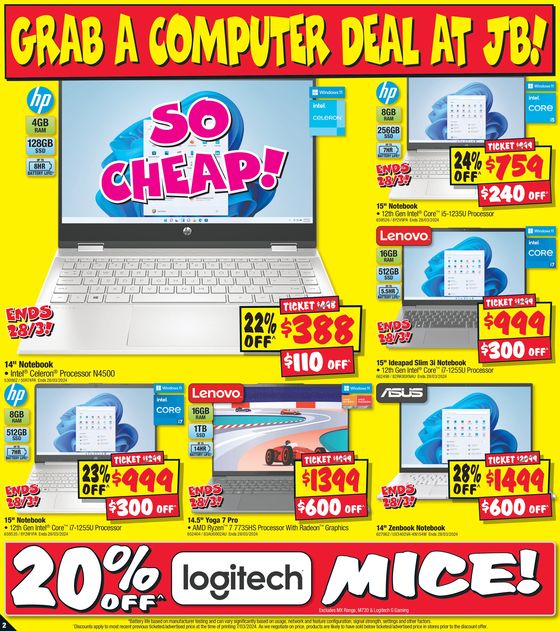 JB Hi Fi catalogue in Cairns QLD | Smashing Prices! | 21/03/2024 - 03/04/2024