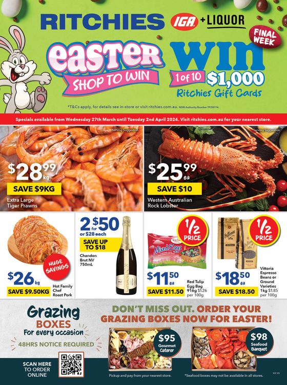 Ritchies catalogue in Ballina NSW | Ritchies 27/03 | 27/03/2024 - 02/04/2024