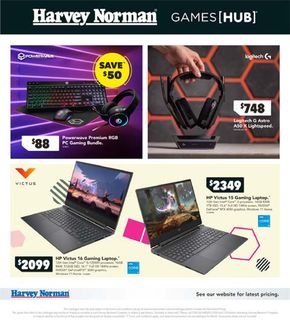Electronics & Office offers in Murwillumbah NSW | March Gaming Catalogue in Harvey Norman | 25/03/2024 - 31/03/2024