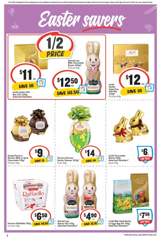 IGA catalogue in Townsville QLD | IGA - 1/2 Price - 27/03 | 27/03/2024 - 02/04/2024