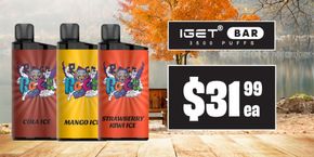 Department Stores offers in Gold Coast QLD | Vape Autumn in Smokemart & Giftbox | 25/03/2024 - 25/04/2024