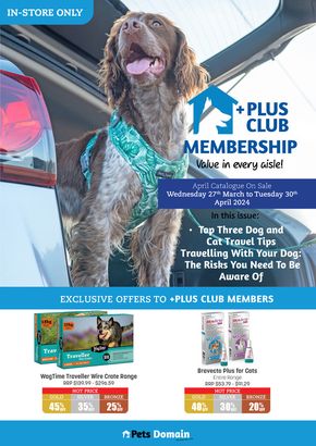 Pets offers in Albury NSW | April Catalogue in Pets Domain | 27/03/2024 - 30/04/2024