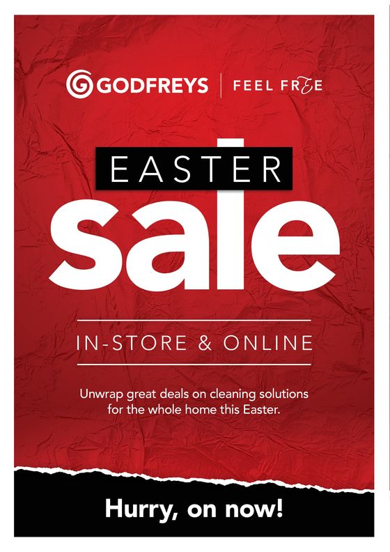 Godfreys catalogue in Adelaide SA | Easter Sale | 28/03/2024 - 10/04/2024