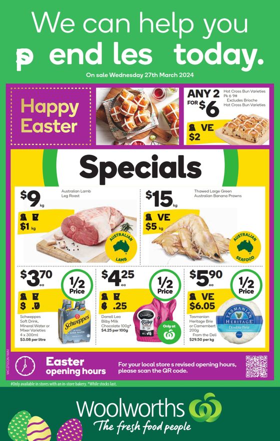 Woolworths catalogue in Albany WA | Weekly Specials - 27/03 | 27/03/2024 - 02/04/2024