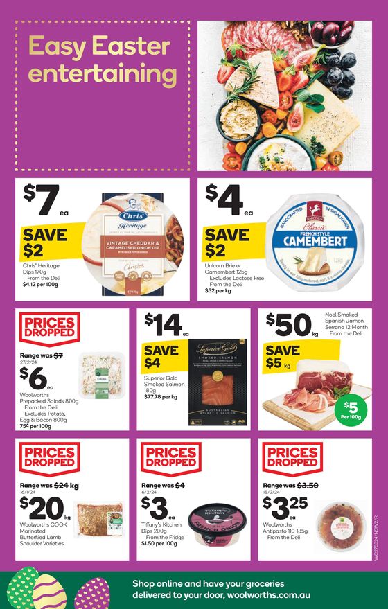 Woolworths catalogue in Canberra ACT | Weekly Specials - 27/03 | 27/03/2024 - 02/04/2024