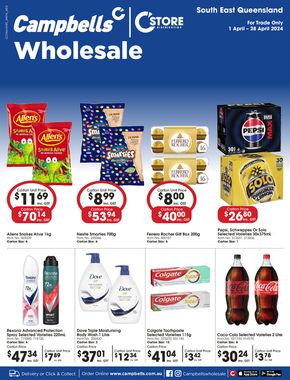 Campbells catalogue in Gold Coast QLD | Wholesale | 02/04/2024 - 28/04/2024