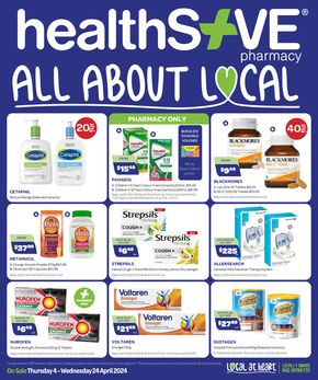 Health & Beauty offers in Colac VIC | April 2024 in Health Save | 04/04/2024 - 24/04/2024