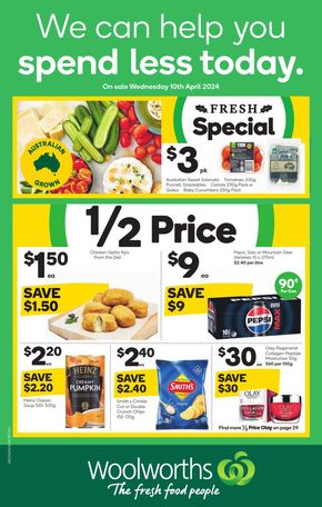 Woolworths catalogue in Tweed Heads NSW | Weekly Specials - 10/04 | 10/04/2024 - 16/04/2024
