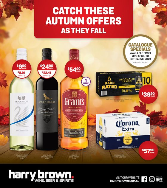 Harry Brown catalogue | Catch This Autumn Offers As They Fall | 03/04/2024 - 30/04/2024