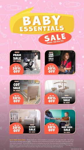 Kids offers in Holroyd NSW | Baby Essentials Sale in Baby Kingdom | 03/04/2024 - 28/04/2024