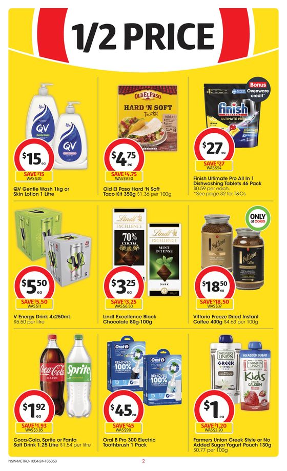 Coles catalogue in Fairfield NSW | Great Value. Hands Down. - 10th April | 10/04/2024 - 16/04/2024