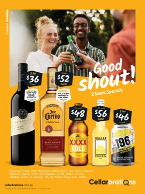 Cellarbrations catalogue in Beerwah QLD | Good Shout! 08/04 | 08/04/2024 - 21/04/2024