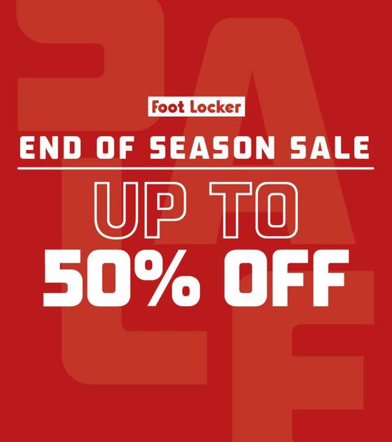 Foot Locker catalogue in Redcliffe City QLD | End Of Season Sale | 04/04/2024 - 21/04/2024