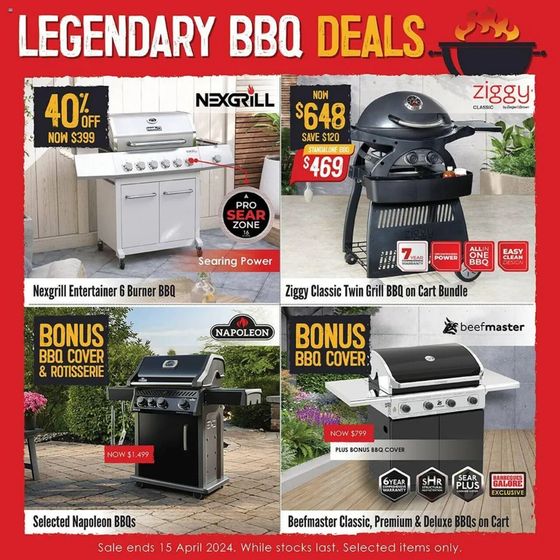 Barbeques Galore catalogue in Broadway NSW | Sale On Now | 04/04/2024 - 21/04/2024