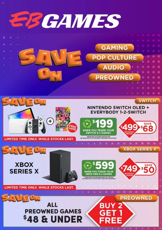 EB Games catalogue in Broadway NSW | April Deals | 08/04/2024 - 04/05/2024
