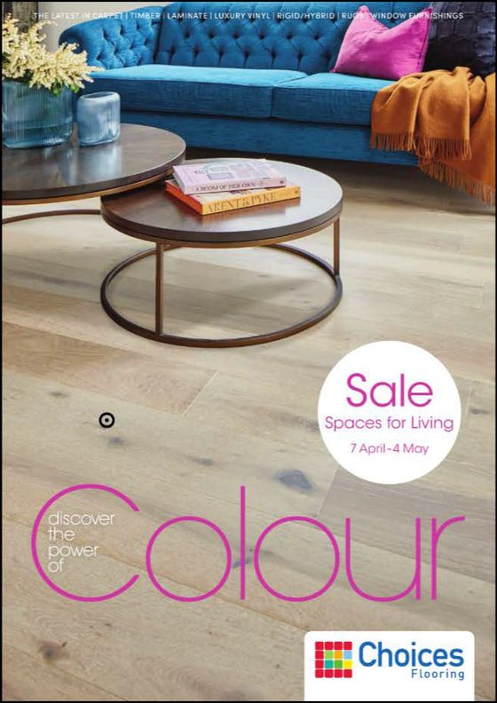 Choices Flooring catalogue in Geraldton WA | Power Of Color | 08/04/2024 - 04/05/2024