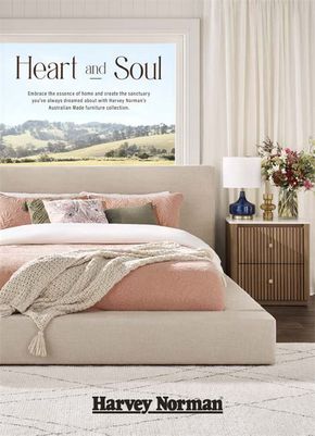Harvey Norman catalogue in Gold Coast QLD | Furniture & Bedding - Heart and Soul | 08/04/2024 - 25/05/2024