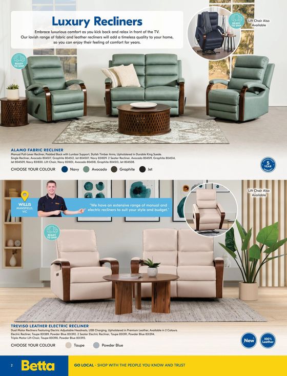 Betta catalogue in Baldivis WA | April Furniture Bedding Catalogue | 08/04/2024 - 05/05/2024