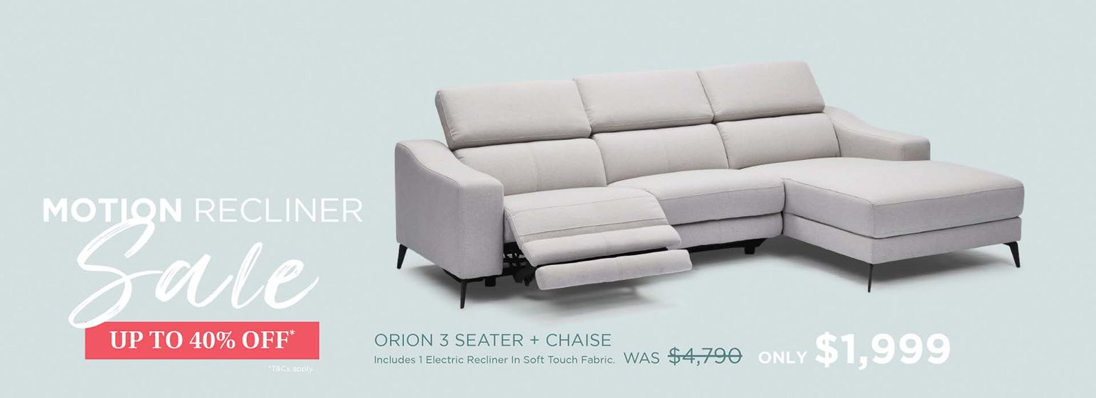 Adriatic Furniture catalogue in Werribee South VIC | Motion Recliner Sale | 08/04/2024 - 08/05/2024