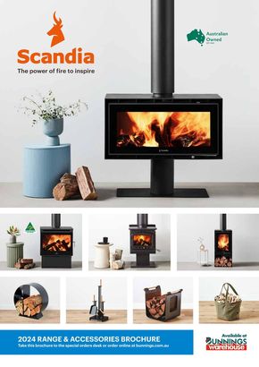 Bunnings Warehouse catalogue in Wangaratta VIC | Scandia: The Power Of Fire To Inspire | 09/04/2024 - 23/04/2024
