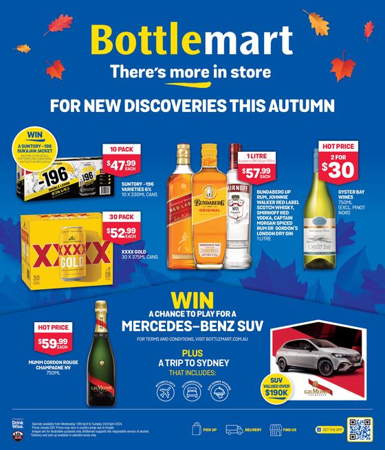 Bottlemart catalogue in Inverell NSW | For New Discoveries This Autumn | 11/04/2024 - 23/04/2024