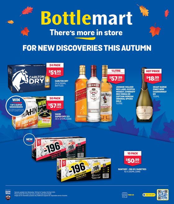 Bottlemart catalogue | For New Discoveries This Autumn | 11/04/2024 - 23/04/2024