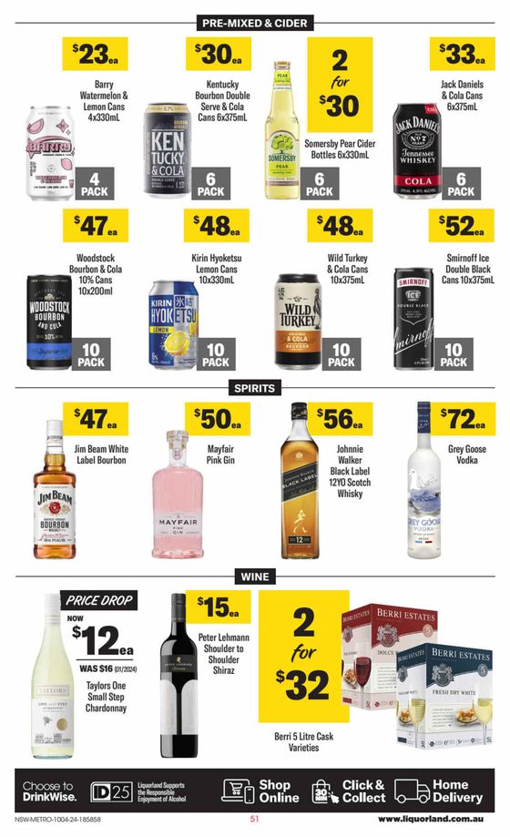 Liquorland catalogue in Moree NSW | Weekly Specials | 10/04/2024 - 16/04/2024
