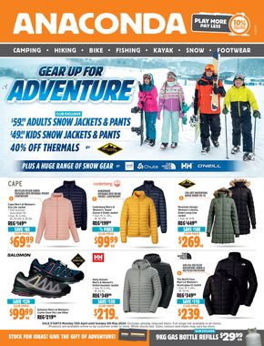 Anaconda catalogue in Helensburgh NSW | Gear Up For Adventure | 15/04/2024 - 05/05/2024