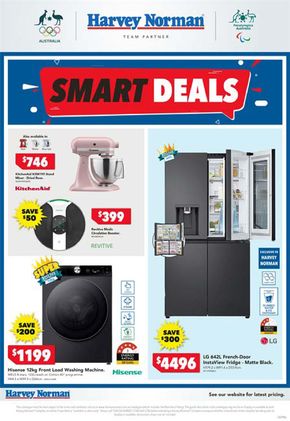 Harvey Norman catalogue | Smart Deals On Home/Small Appliances | 11/04/2024 - 21/04/2024