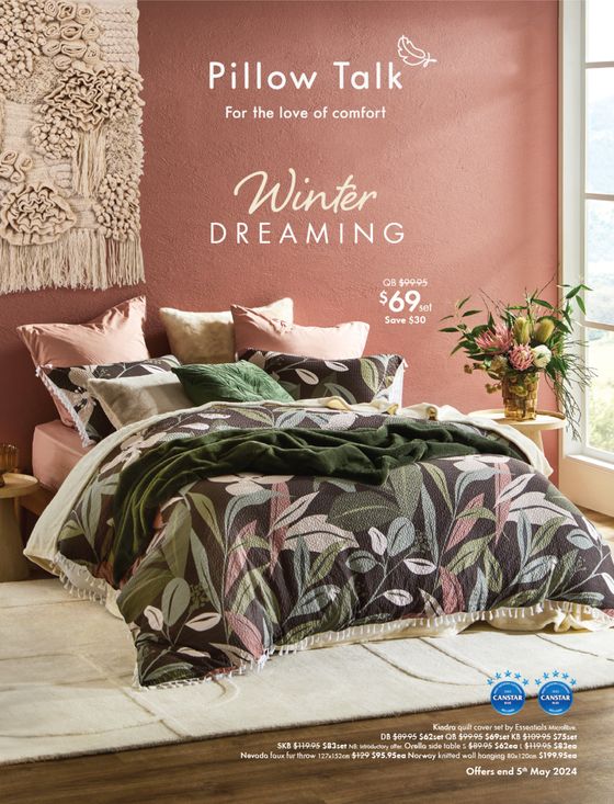 Pillow Talk catalogue in Moreland VIC | Winter Dreaming | 12/04/2024 - 05/05/2024