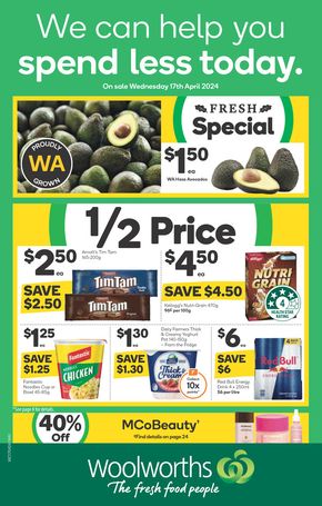 Woolworths catalogue in Bellevue WA | Weekly Specials - 17/04 | 17/04/2024 - 23/04/2024