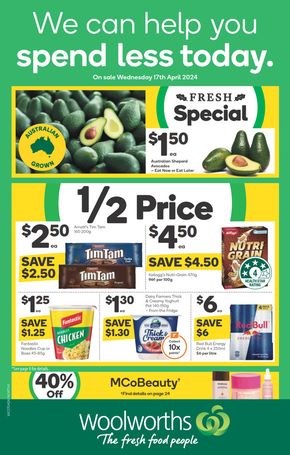 Groceries offers in Tweed Heads NSW | Weekly Specials - 17/04 in Woolworths | 17/04/2024 - 23/04/2024