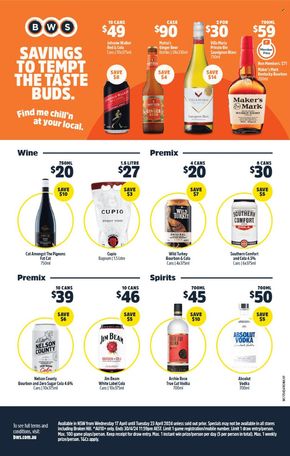 BWS catalogue in Melbourne VIC | Weekly Specials  | 17/04/2024 - 23/04/2024