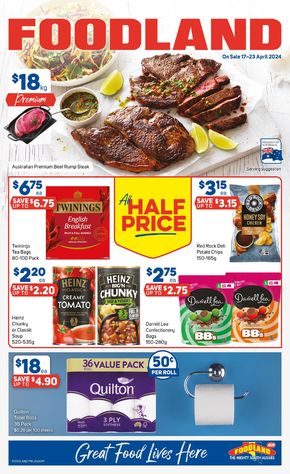 Groceries offers in Port Augusta SA | Weekly Specials in Foodland | 17/04/2024 - 23/04/2024