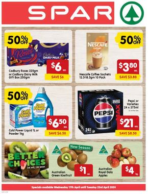 Groceries offers in Yamba NSW | Spar 17/04 in SPAR | 17/04/2024 - 23/04/2024