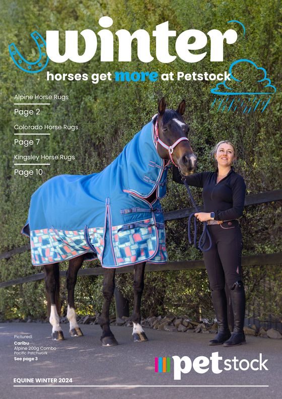 PETstock catalogue in Gosford NSW | Equine Winter 2024 | 16/04/2024 - 30/09/2024