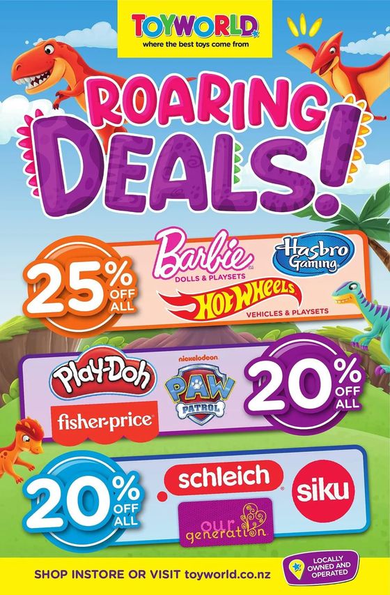Toyworld catalogue in Bairnsdale VIC | Roaring Deals! | 16/04/2024 - 30/04/2024
