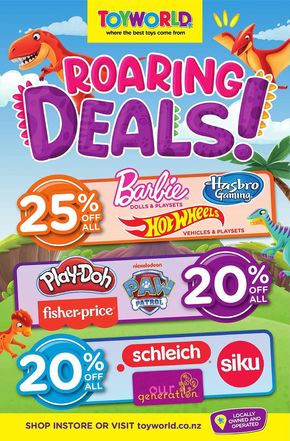 Kids offers in Griffith NSW | Roaring Deals! in Toyworld | 16/04/2024 - 30/04/2024