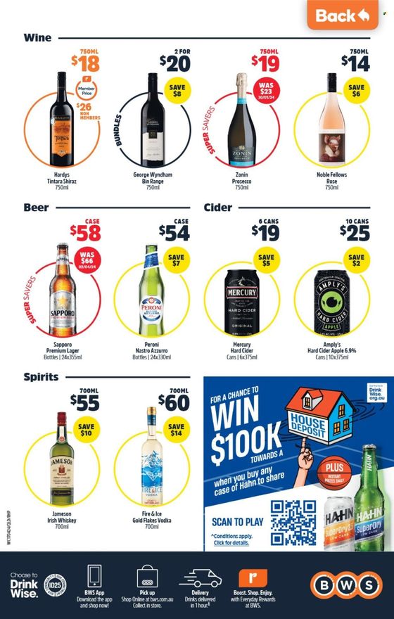 BWS catalogue in Hervey Bay QLD | Weekly Specials  | 17/04/2024 - 23/04/2024