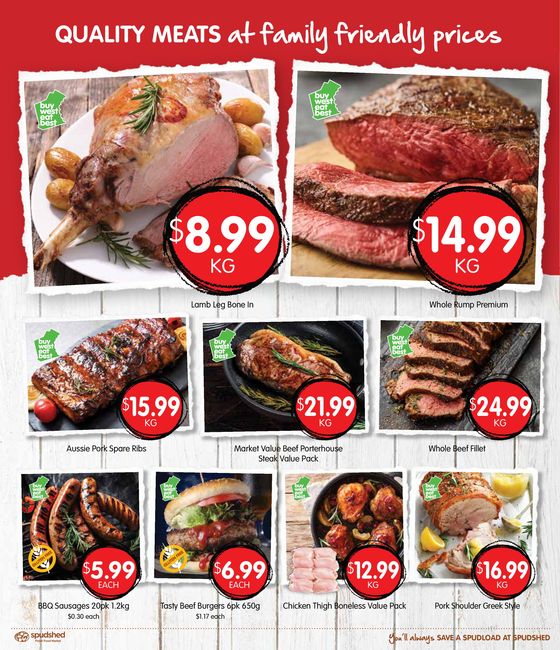 Spudshed catalogue in BIBRA WA | Weekly Specials | 17/04/2024 - 23/04/2024
