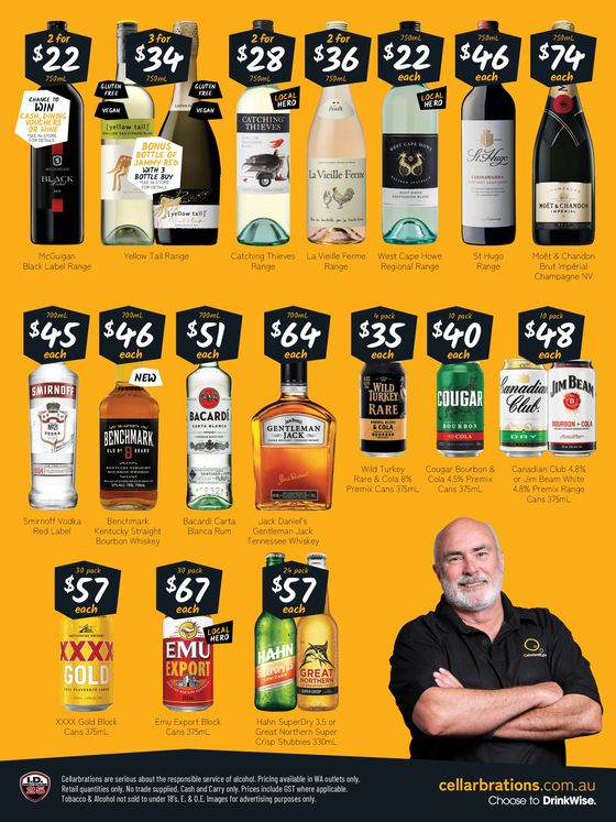 Cellarbrations catalogue in Exmouth WA | Good Shout! 22/04 | 22/04/2024 - 05/05/2024